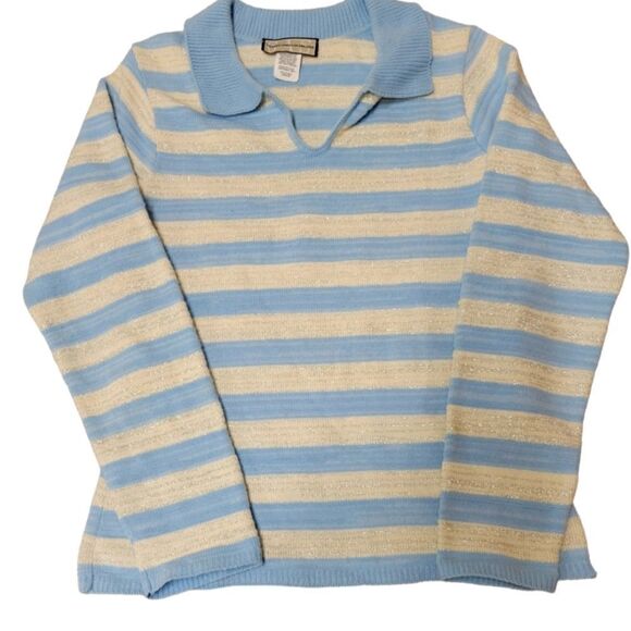 Casual Sweater with Metallic Thread - Picture 2 of 4